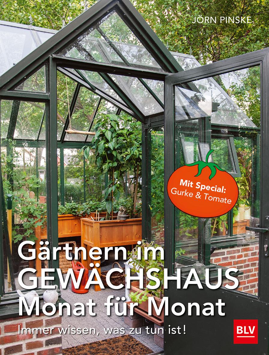 Vorderes Coverbild Gärtnern im Gewächshaus Monat für Monat