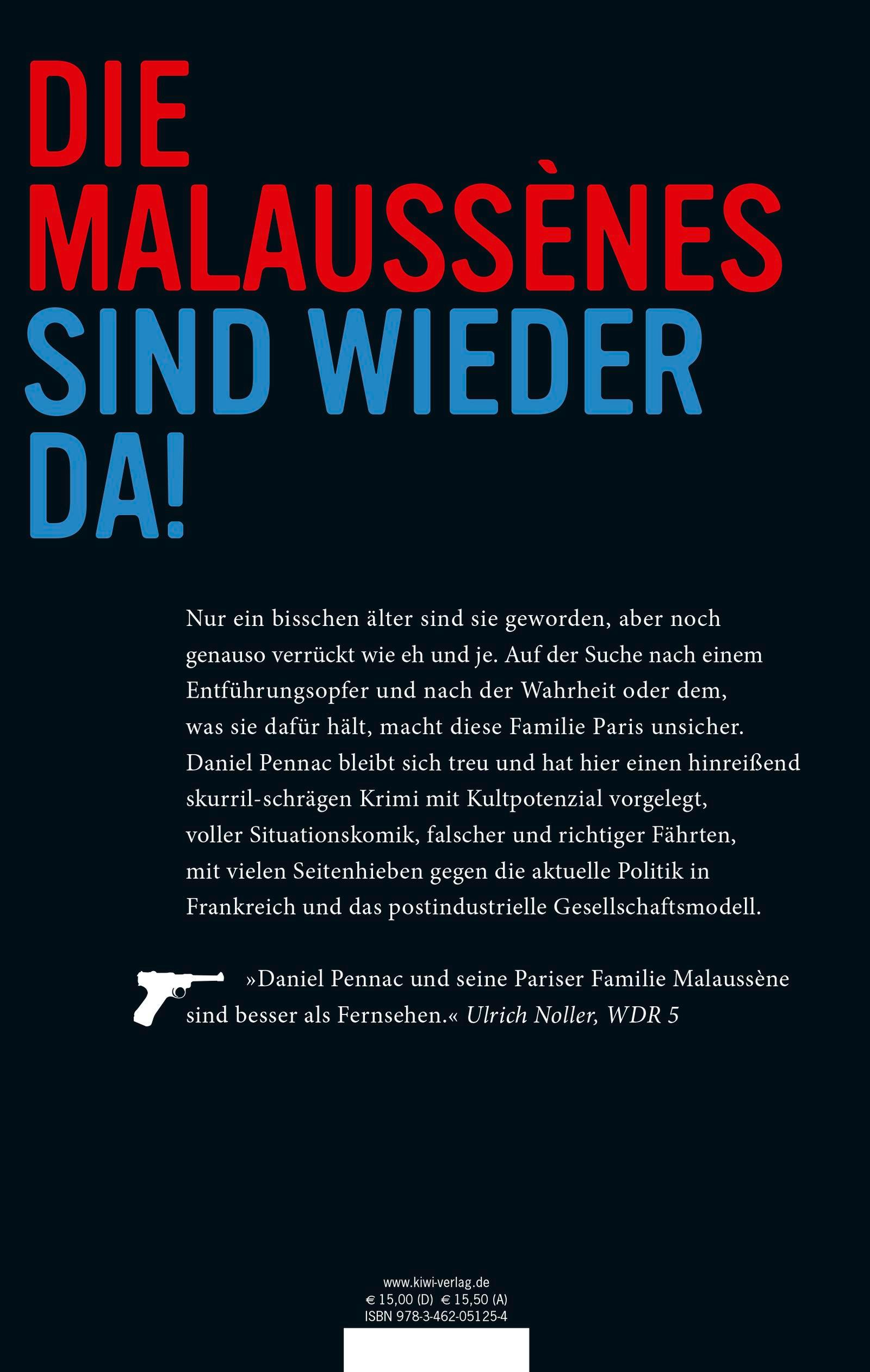 Rückseitencover Der Fall Malaussène - sie haben mich belogen
