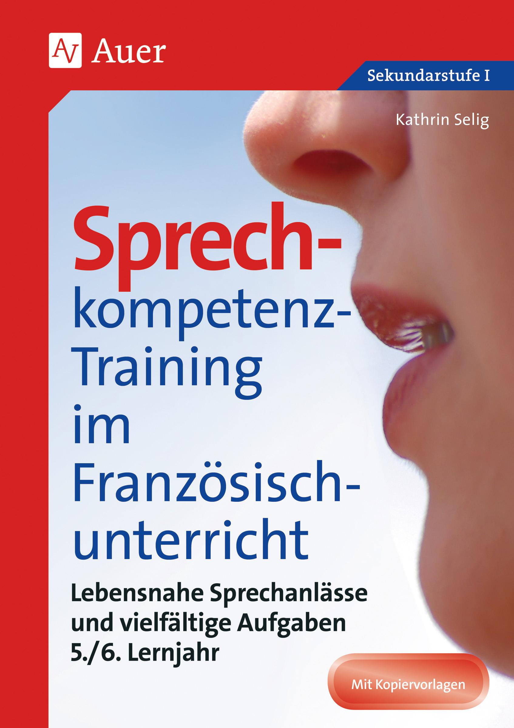 Vorderes Coverbild Sprechkompetenz-Training Französisch Lernjahr 5/6