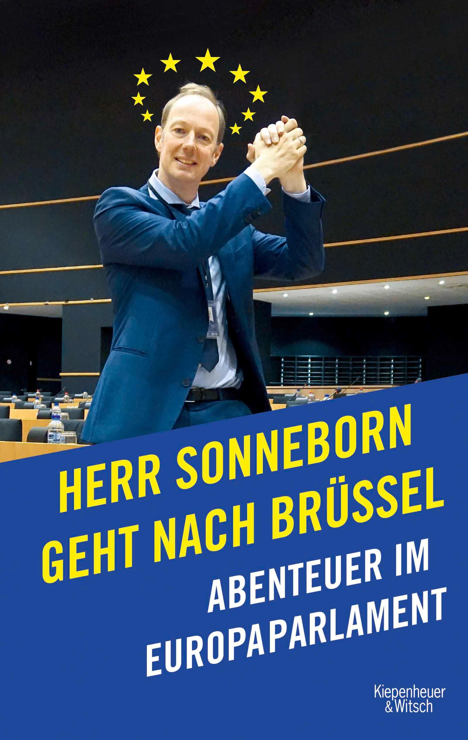 Vorderes Coverbild Herr Sonneborn geht nach Brüssel