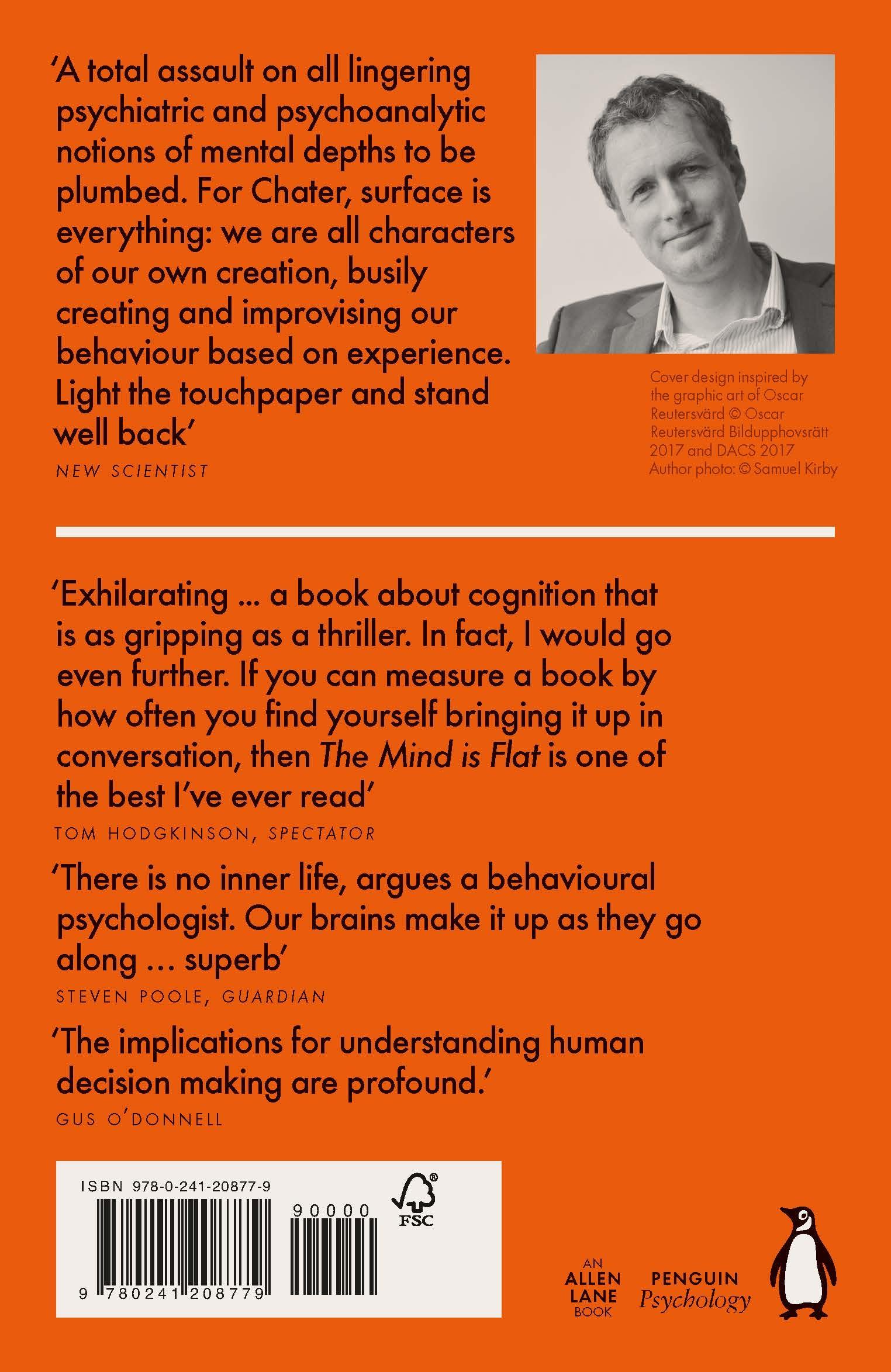 Rückseitencover The Mind is Flat