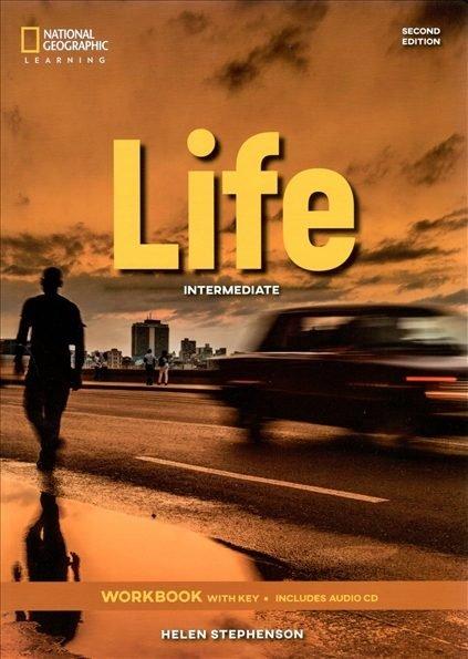 Vorderes Coverbild Life - Second Edition B1.2/B2.1: Intermediate - Workbook + Audio-CD + Key