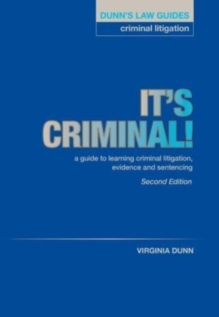 Vorderes Coverbild Dunn's Law Guides: Criminal Litigation 2nd Edition