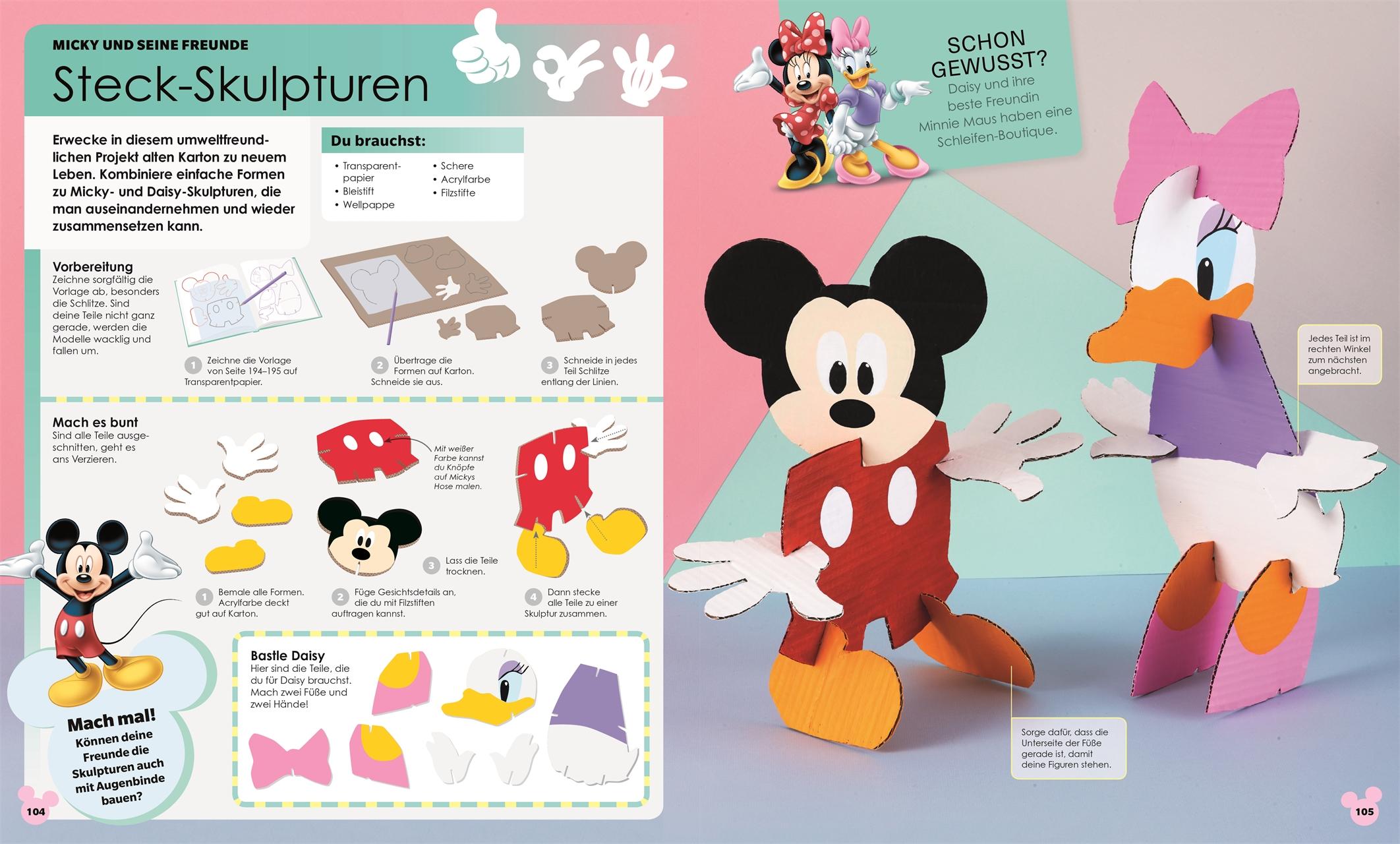 Beispielinhalt (Bild) Disney Ideen Buch