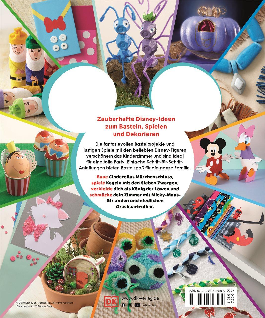 Rückseitencover Disney Ideen Buch
