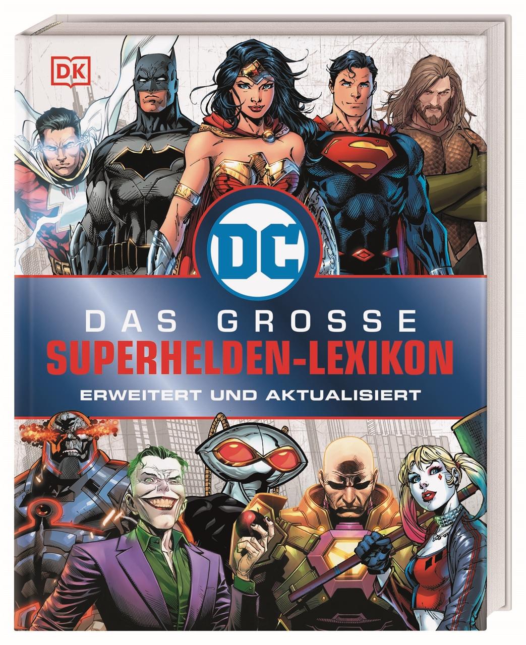 Vorderes Coverbild DC Comics Das große Superhelden-Lexikon