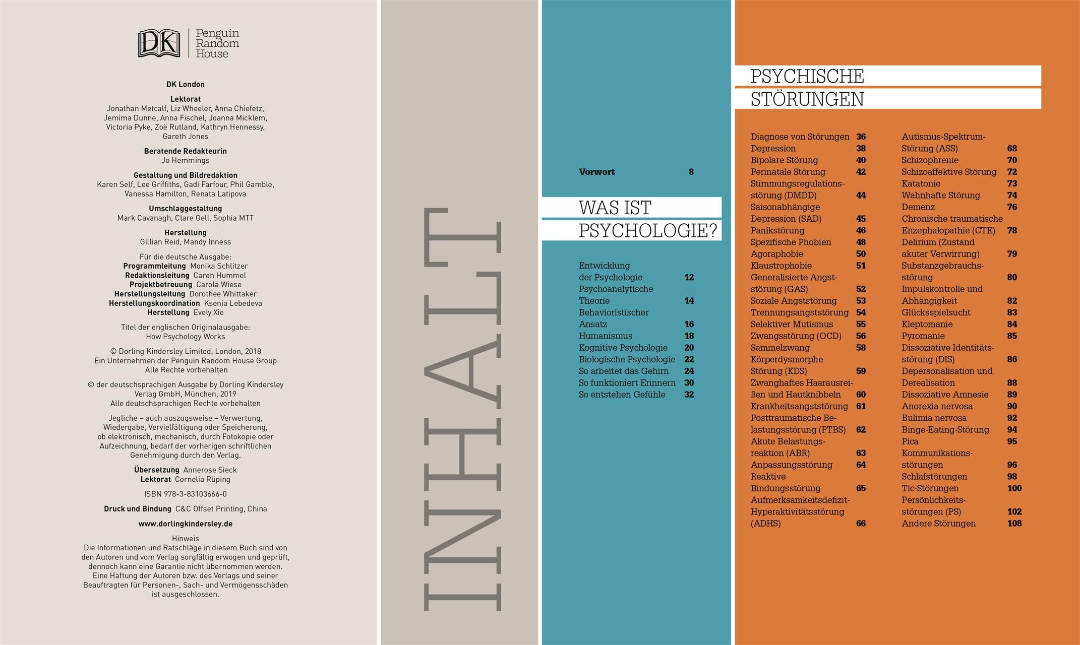 Beispielinhalt (Bild) #dkinfografik. Psychologie im Alltag