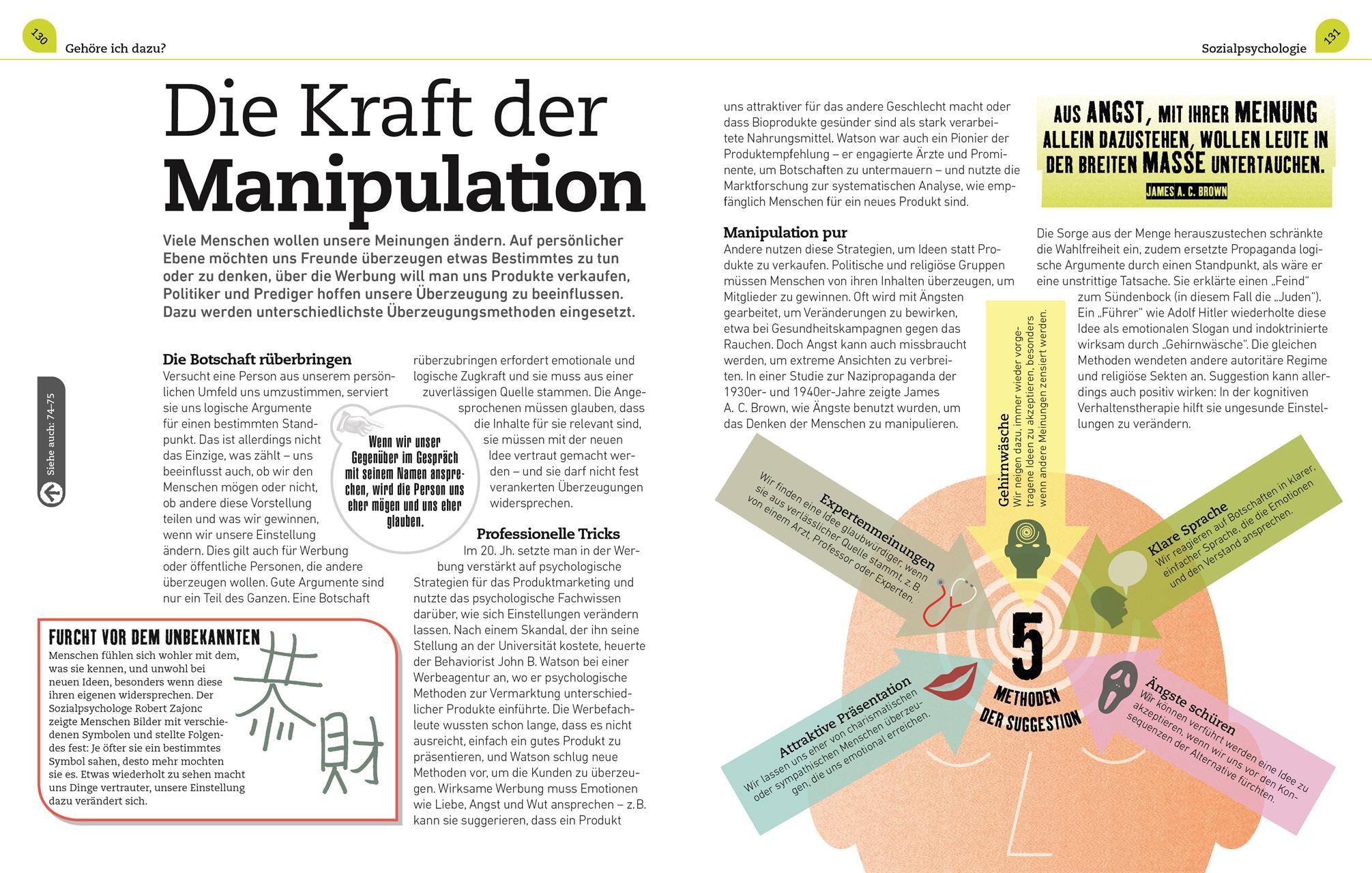 Beispielinhalt (Bild) Kernfragen. Psychologie