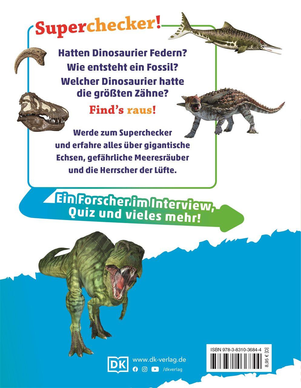 Rückseitencover Superchecker! Dinosaurier