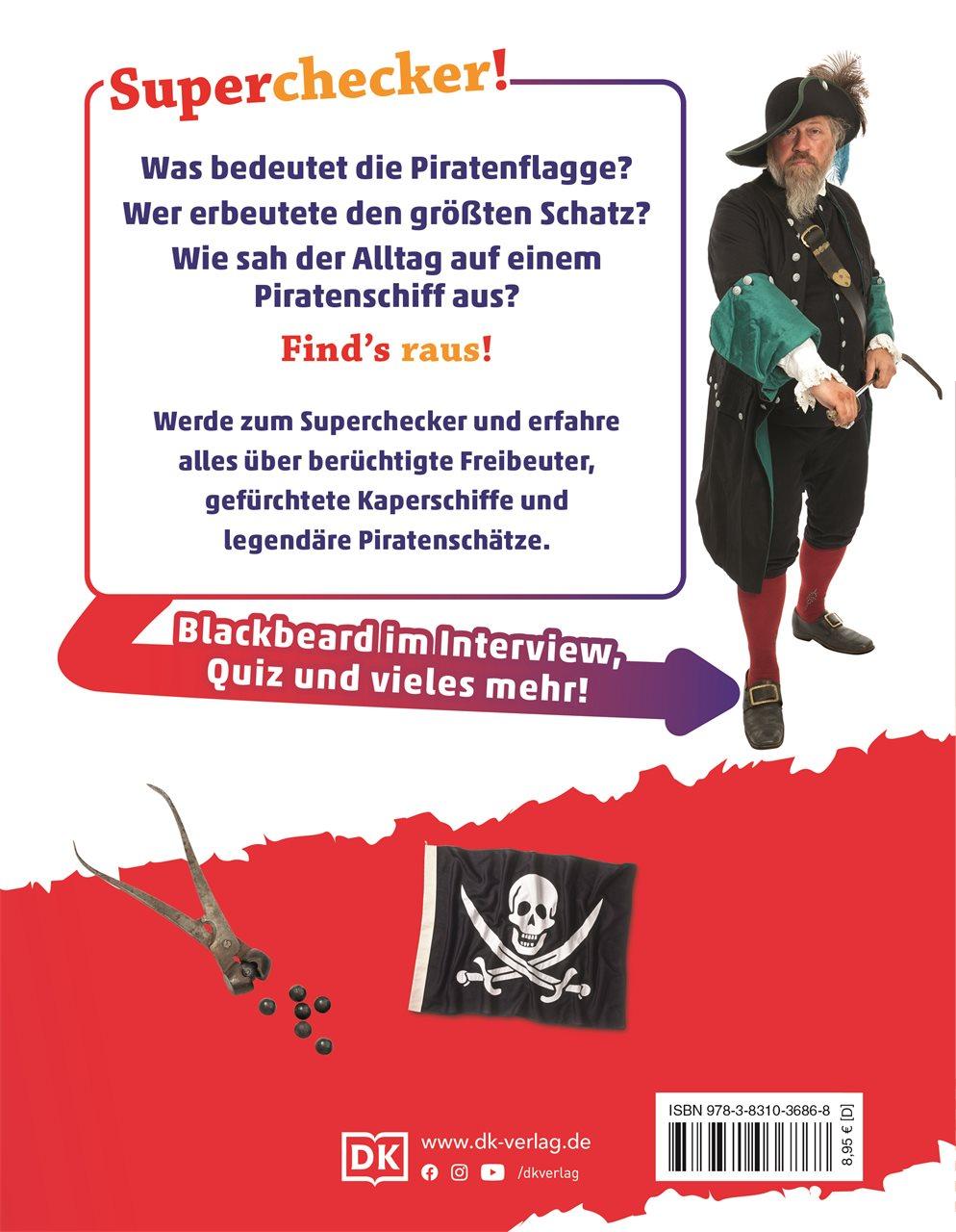 Rückseitencover Superchecker! Piraten
