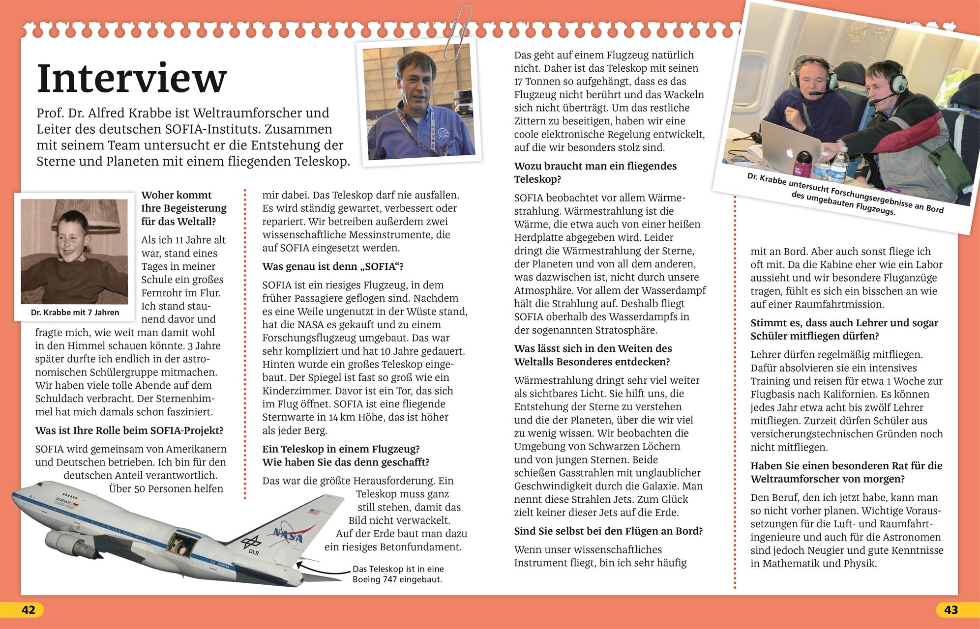 Beispielinhalt (Bild) Superchecker! Weltall