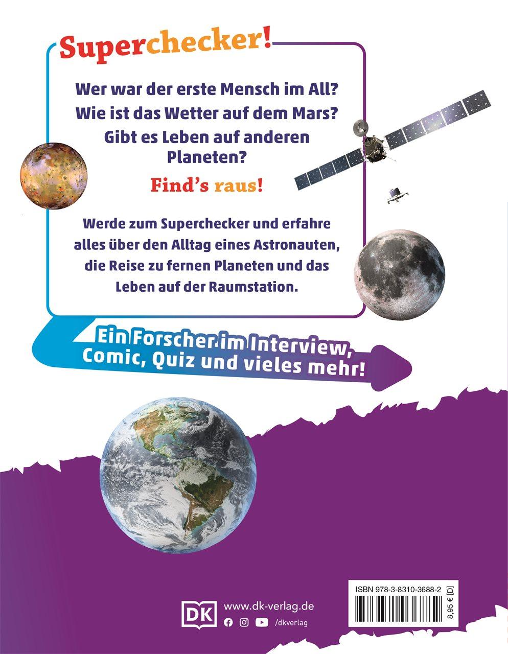 Rückseitencover Superchecker! Weltall