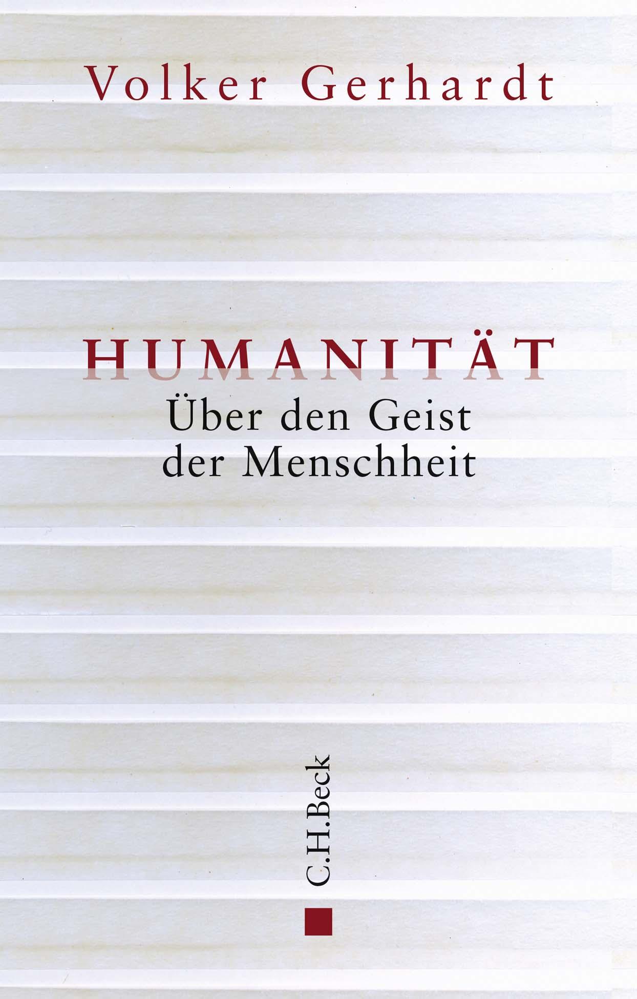 Vorderes Coverbild Humanität