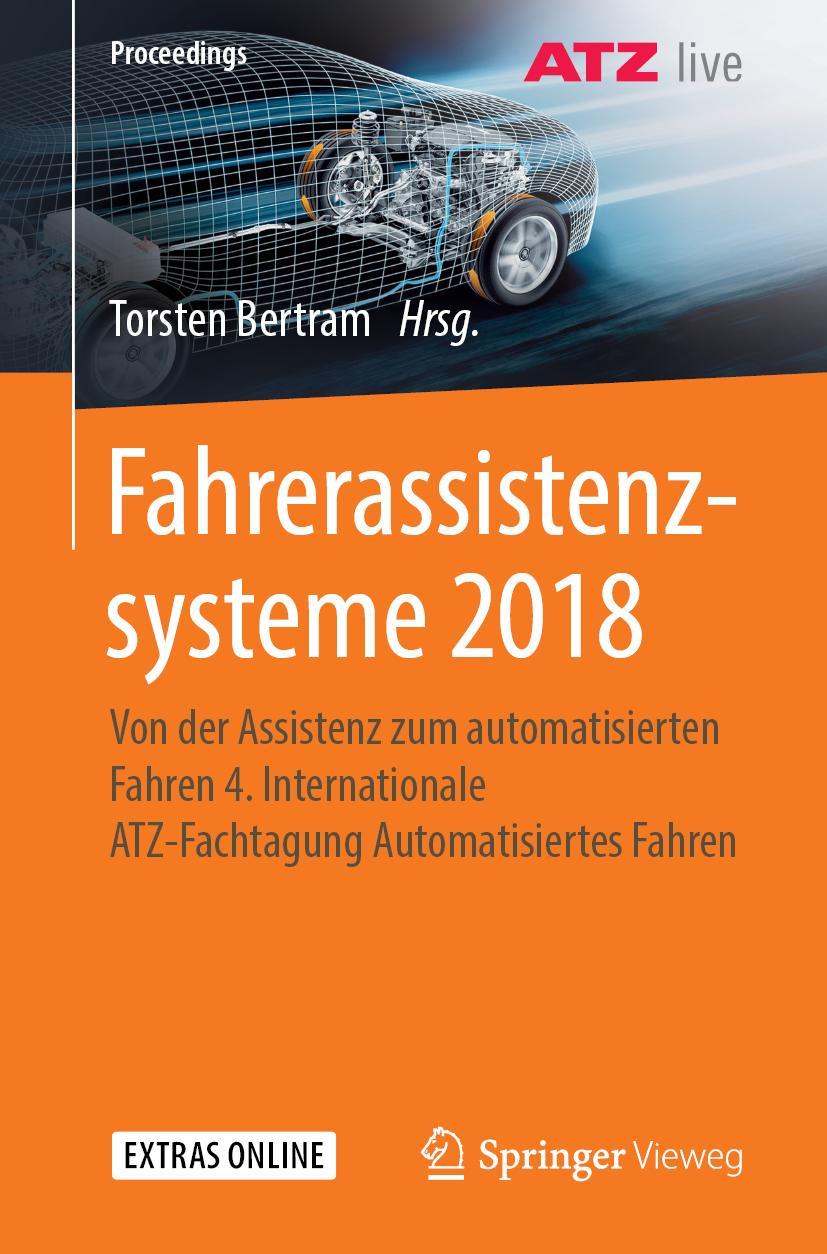 Vorderes Coverbild Fahrerassistenzsysteme 2018