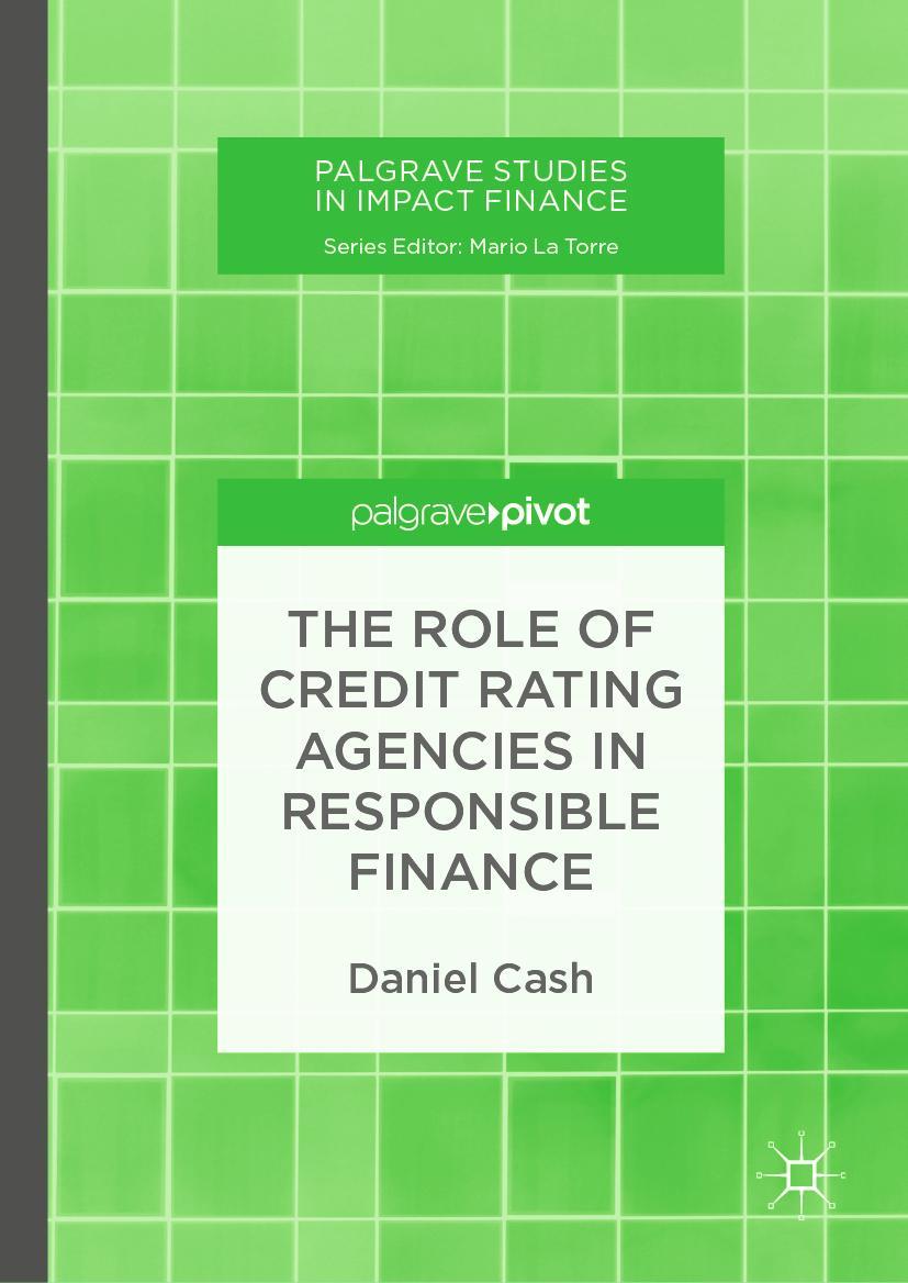 Vorderes Coverbild The Role of Credit Rating Agencies in Responsible Finance