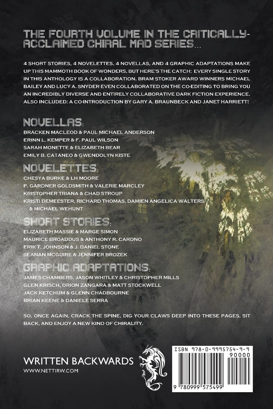 Rückseitencover Chiral Mad 4