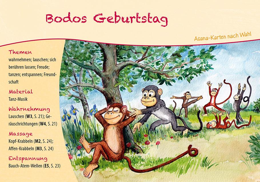 Beispielinhalt (Bild) Die Kinder-Yoga-Kiste