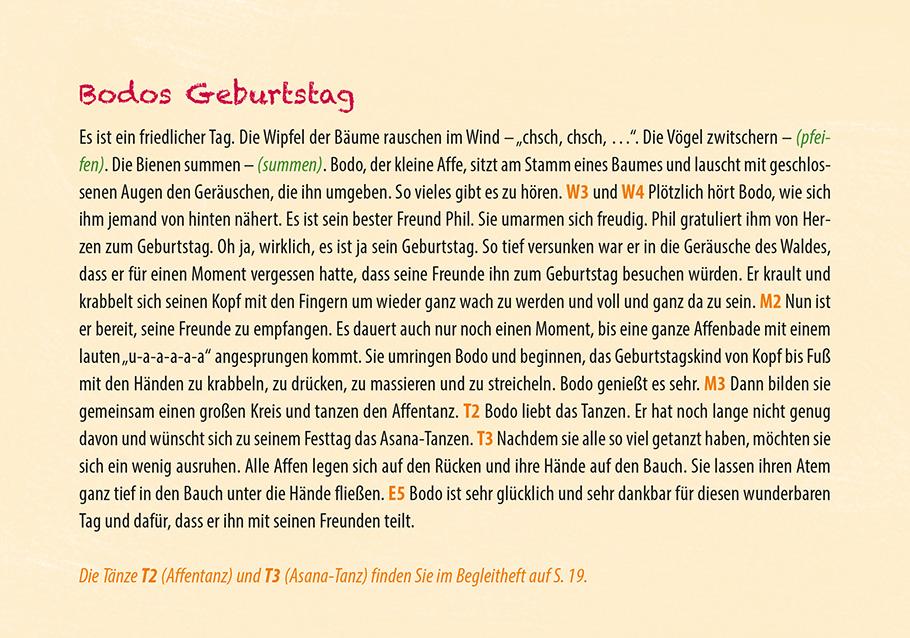 Beispielinhalt (Bild) Die Kinder-Yoga-Kiste