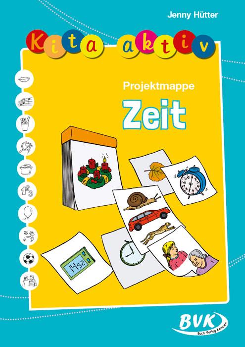Vorderes Coverbild Kita aktiv Projektmappe Zeit