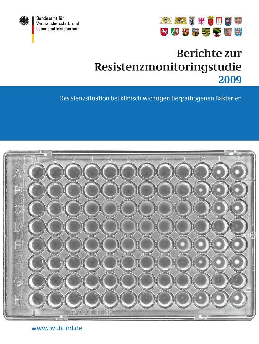 Vorderes Coverbild Berichte zur Resistenzmonitoringstudie 2009