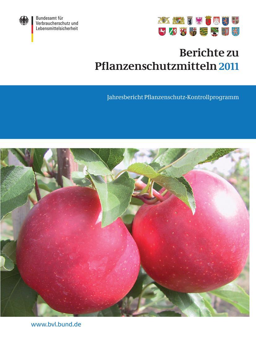 Vorderes Coverbild Berichte zu Pflanzenschutzmitteln 2011