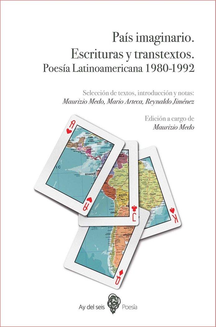 Vorderes Coverbild País imaginario. Escrituras y transtextos. Poesía latinoamericana 1980-1992