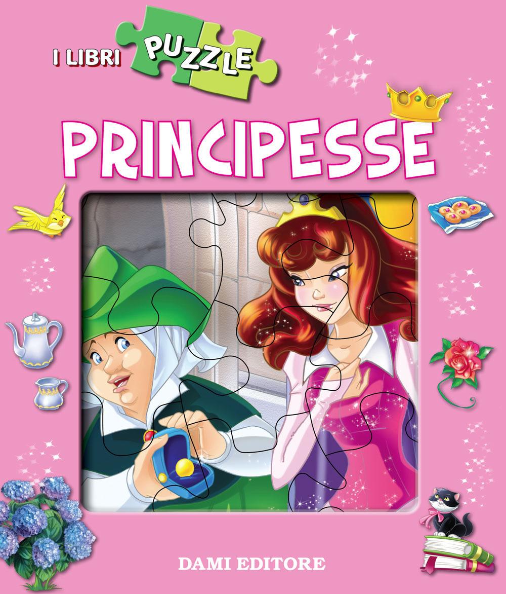 Vorderes Coverbild Principesse. Libro puzzle