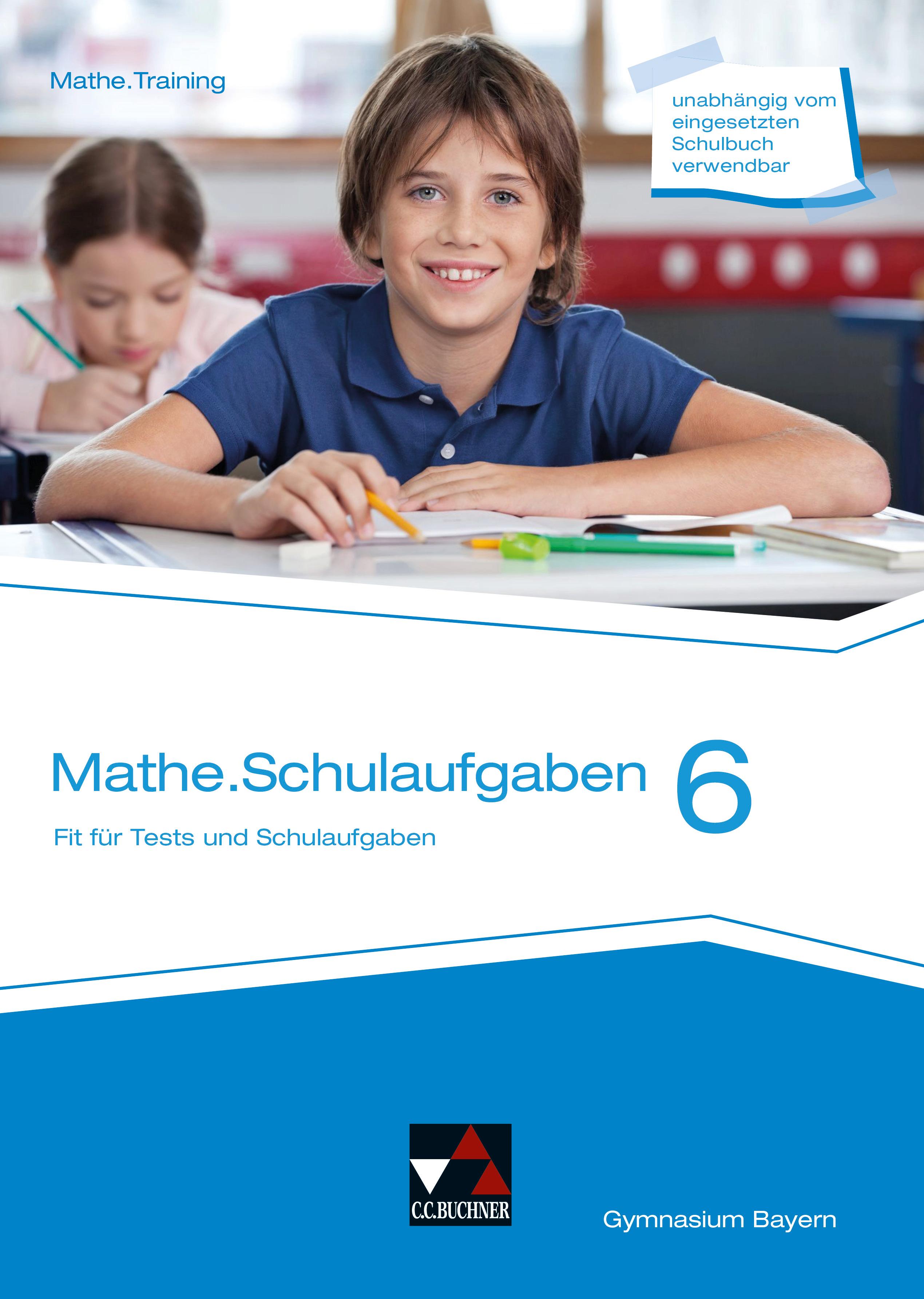 Vorderes Coverbild mathe.delta 6 Schulaufgaben Bayern