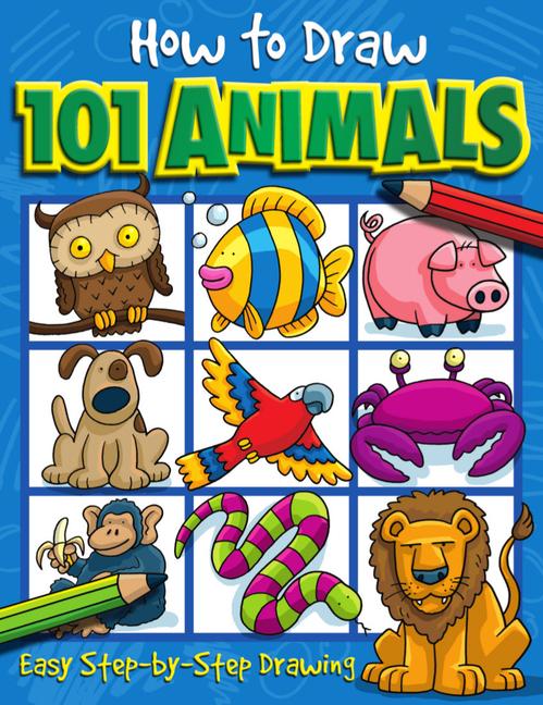 Vorderes Coverbild How to Draw 101 Animals