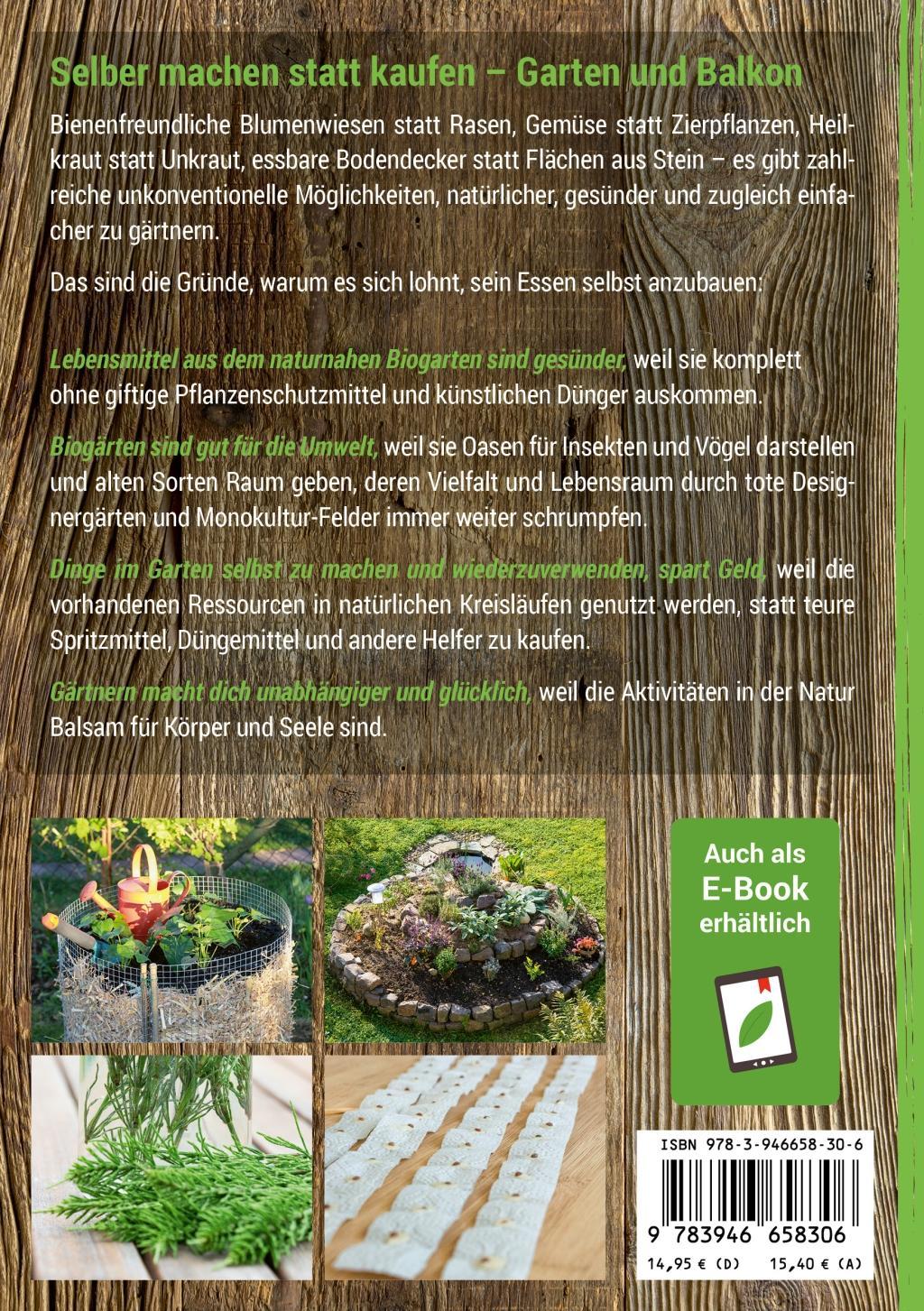 Beispielinhalt (Bild) Selber machen statt kaufen - Garten und Balkon