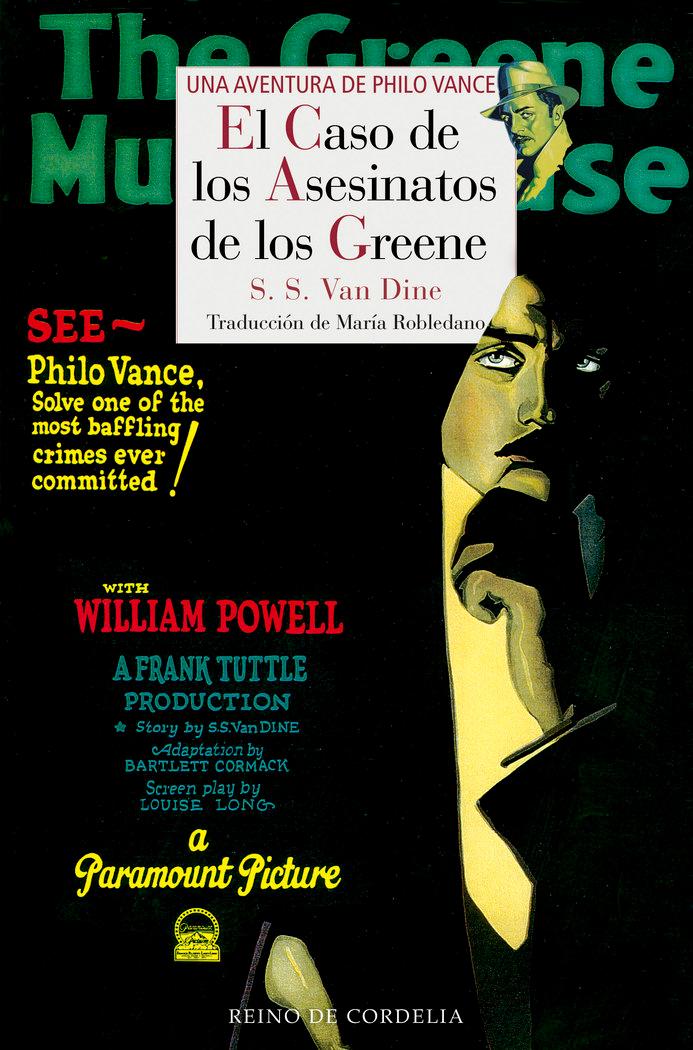 Vorderes Coverbild El caso de los asesinatos de los Greene : una aventura de Philo Vance