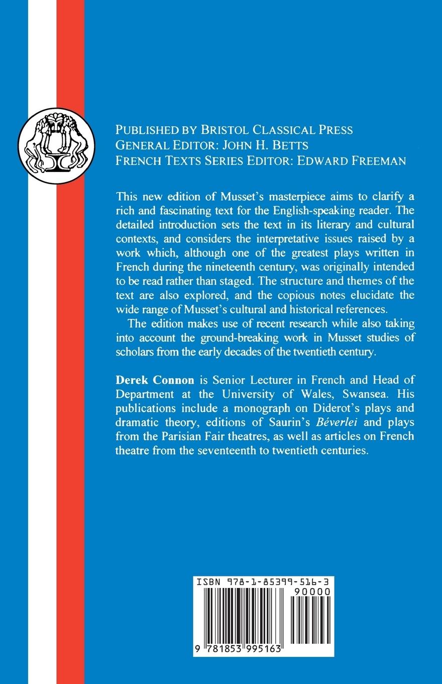 Rückseitencover de Musset