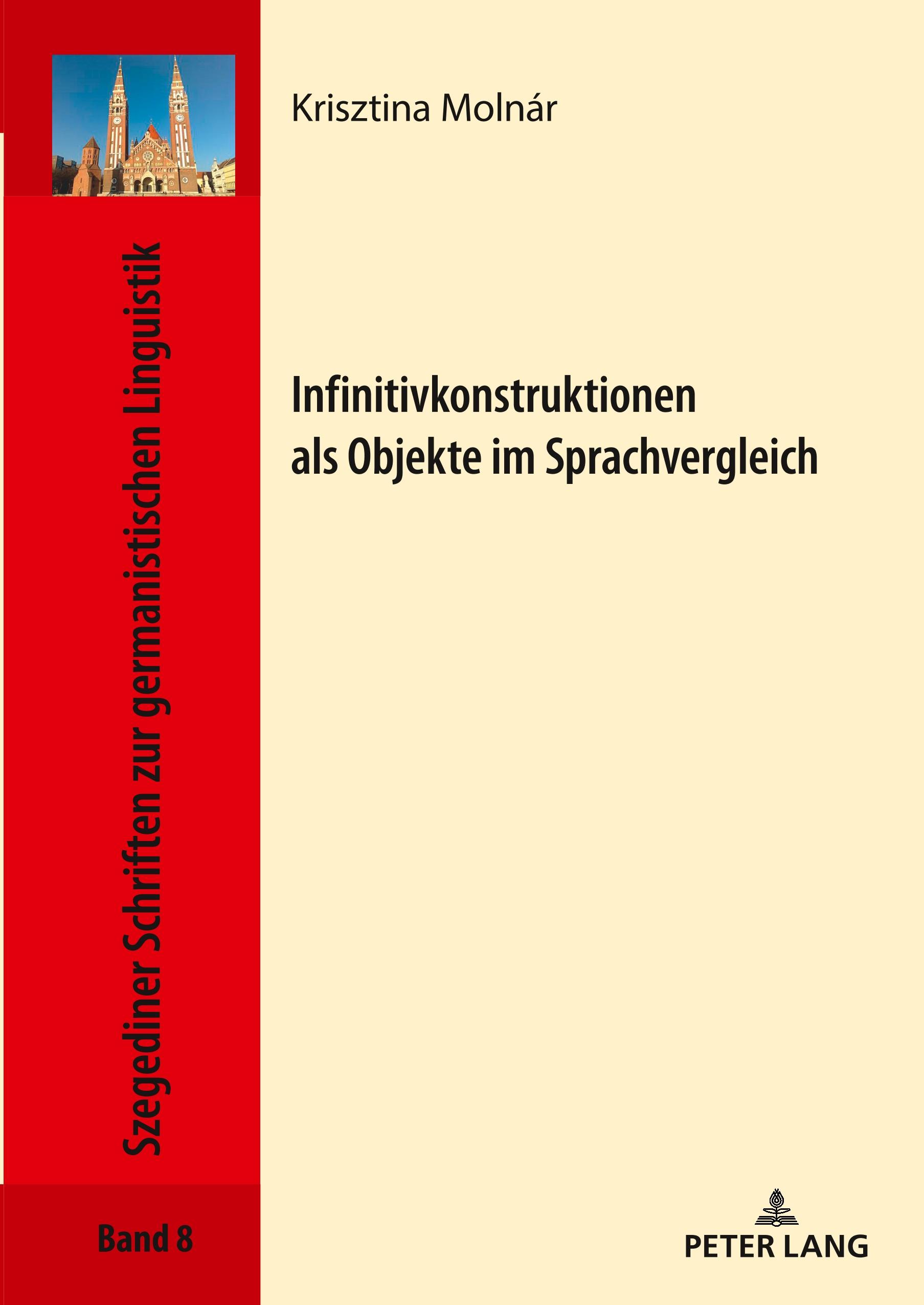 Vorderes Coverbild Infinitivkonstruktionen als Objekte im Sprachvergleich