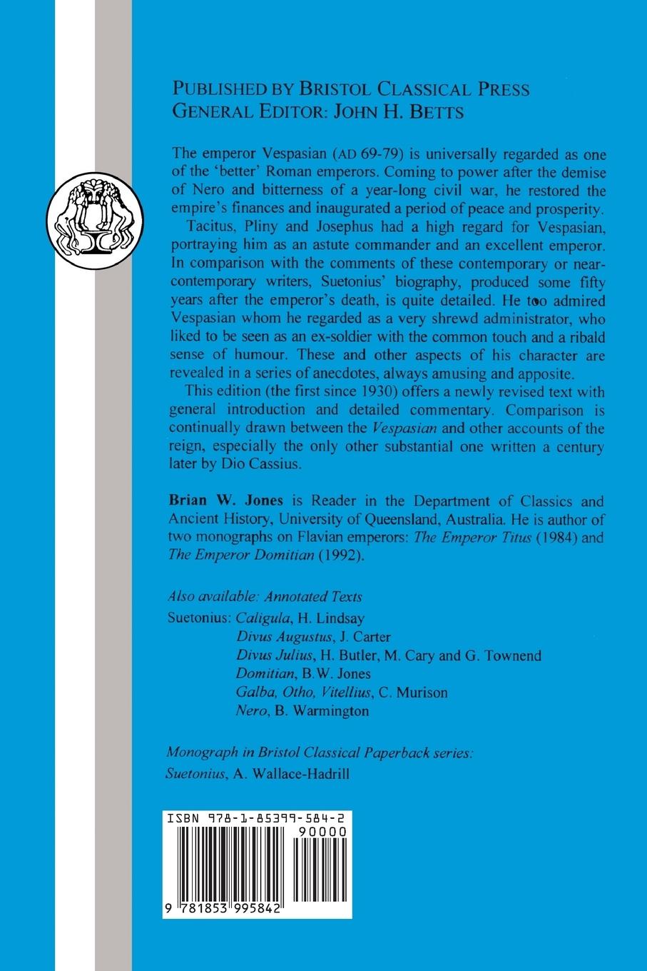 Rückseitencover Suetonius