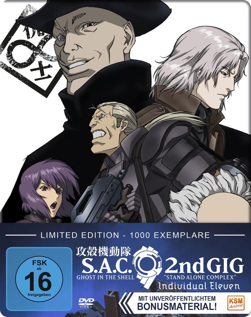 Vorderes Coverbild Ghost in the Shell Stand Alone Complex - 2nd GIG Individual Eleven