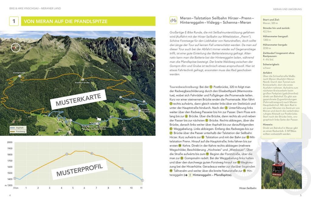 Beispielinhalt (Bild) Bike & Hike Vinschgau - Meraner Land