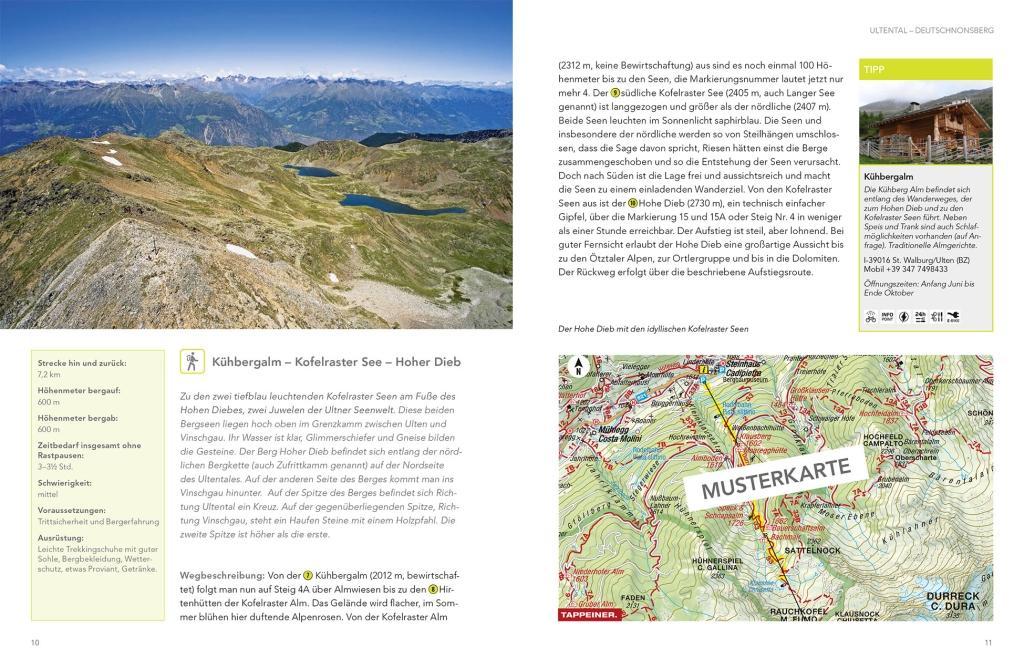 Beispielinhalt (Bild) Bike & Hike Vinschgau - Meraner Land