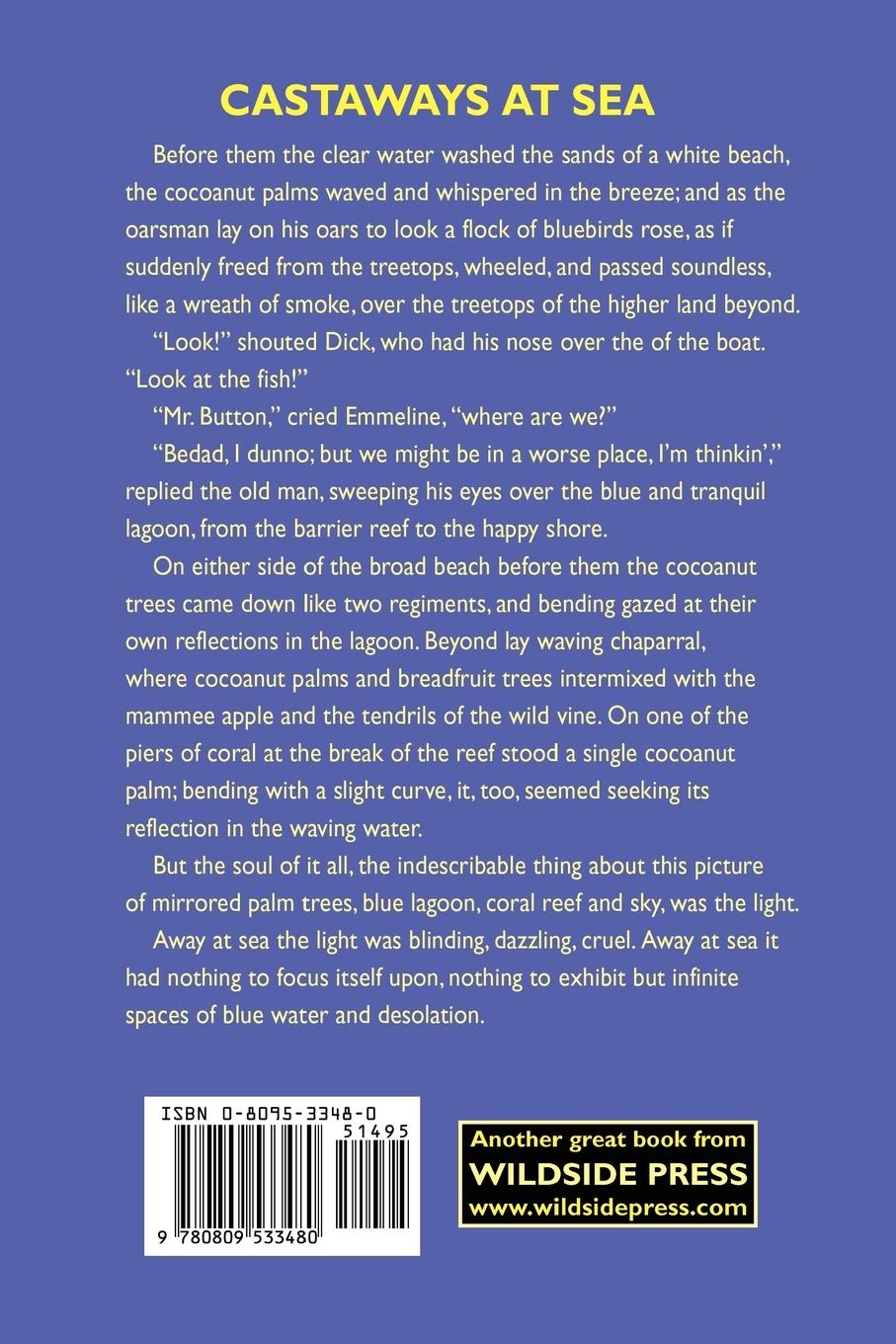 Rückseitencover The Blue Lagoon