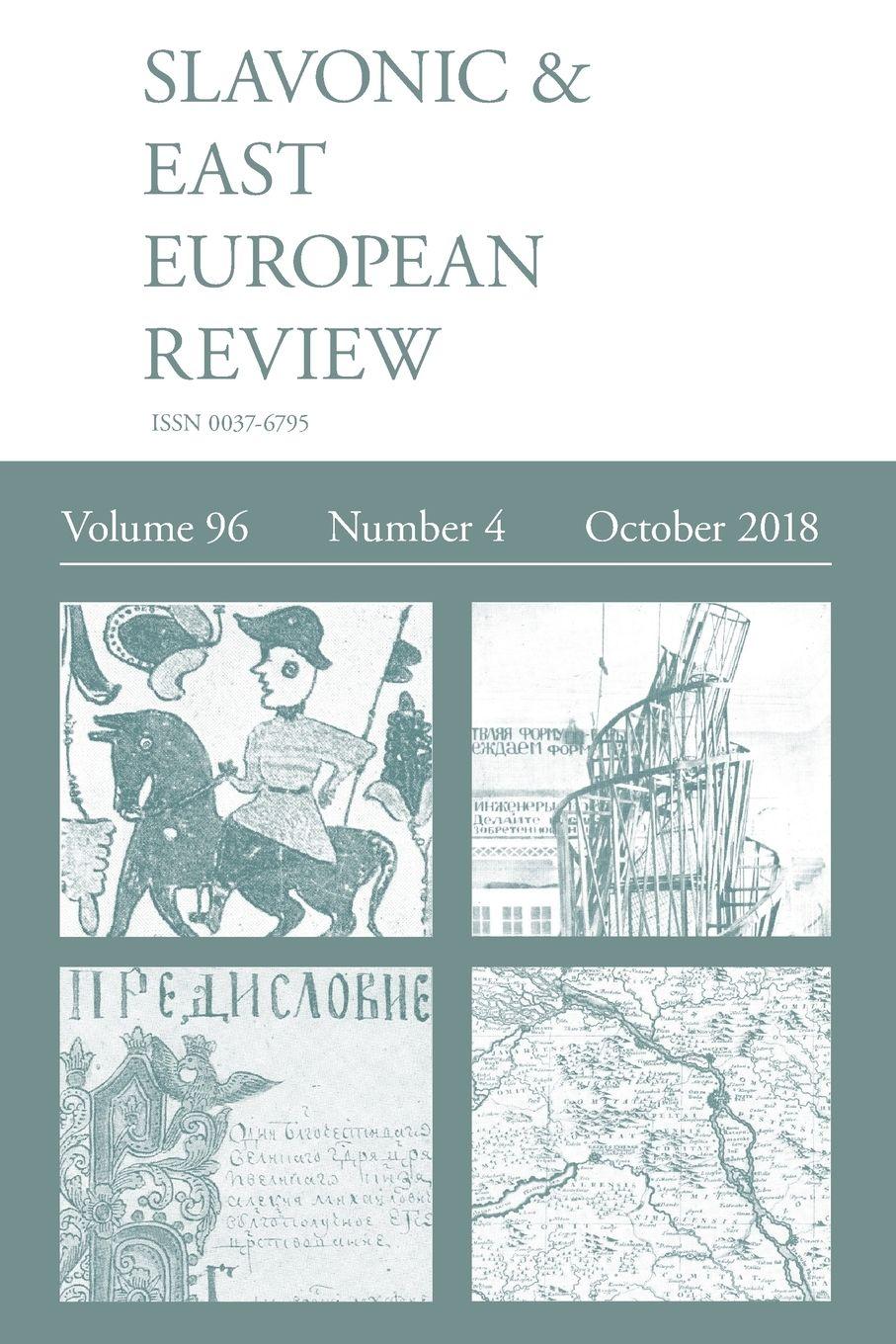 Vorderes Coverbild Slavonic & East European Review (96