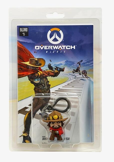 Vorderes Coverbild Overwatch McCree Comic Book and Backpack Hanger