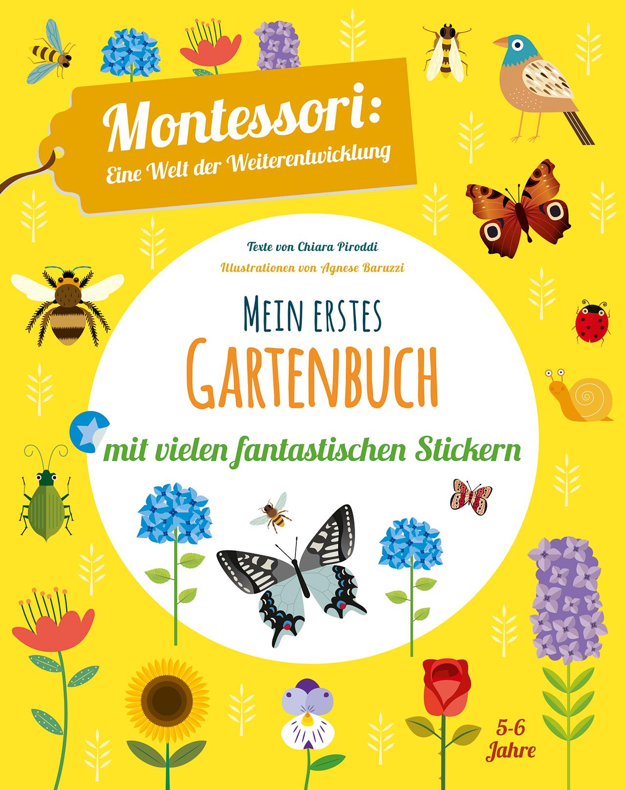 Vorderes Coverbild Mein erstes Gartenbuch. Mit vielen fantastischen Stickern