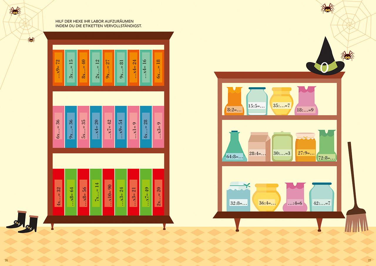 Beispielinhalt (Bild) Monstermäßig gut ... im Rechnen!