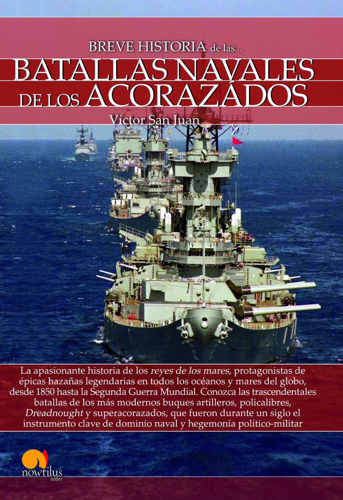 Vorderes Coverbild Breve historia de las batallas navales de los acorazados