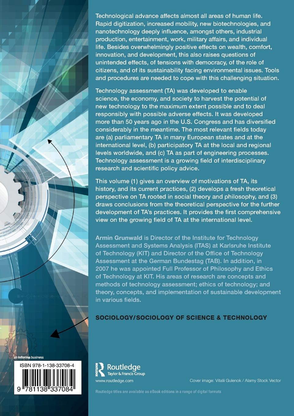 Rückseitencover Technology Assessment in Practice and Theory