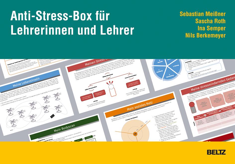 Vorderes Coverbild Anti-Stress-Box für Lehrerinnen und Lehrer