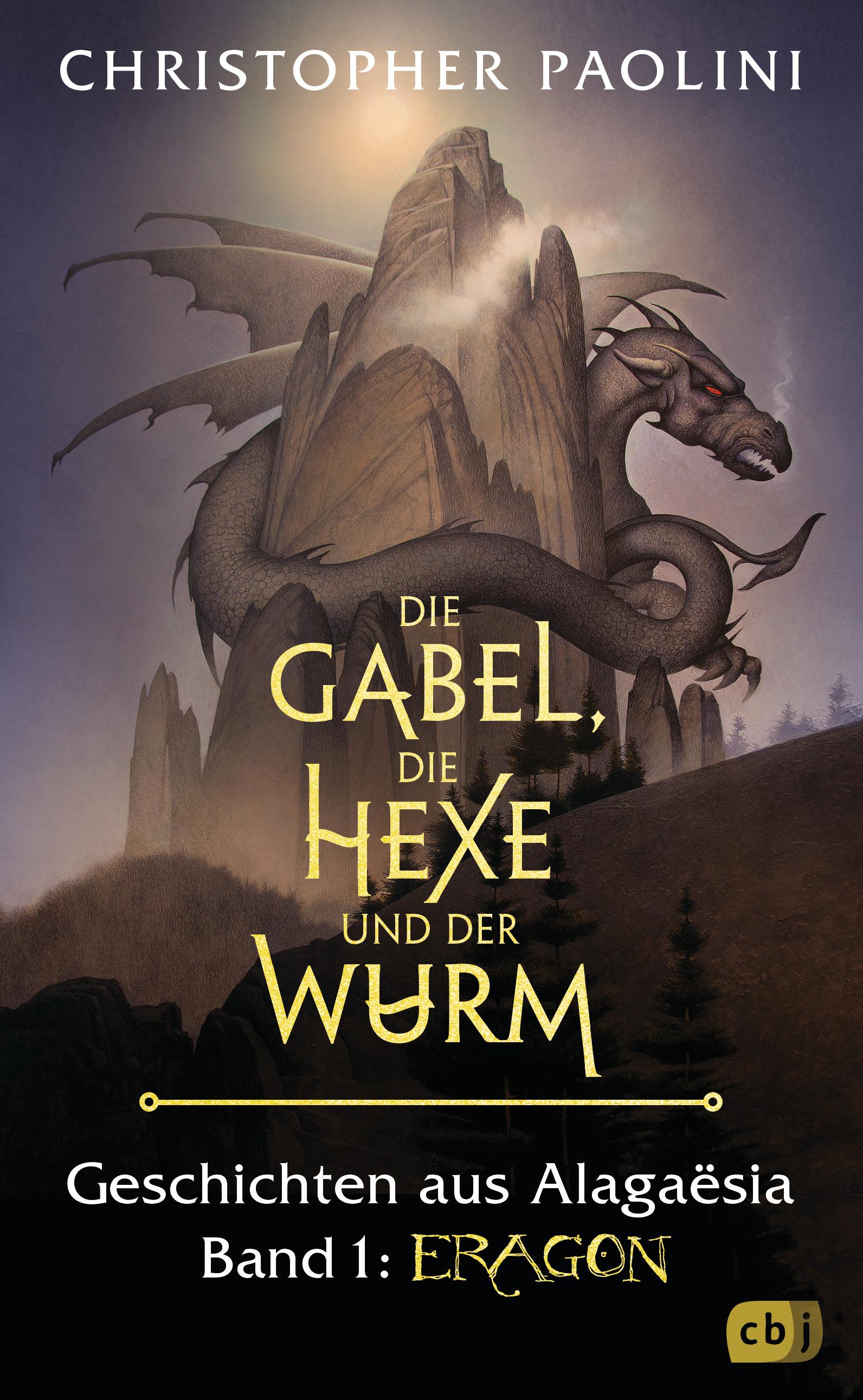 Vorderes Coverbild Die Gabel, die Hexe und der Wurm. Geschichten aus Alagaësia. Band 1: Eragon