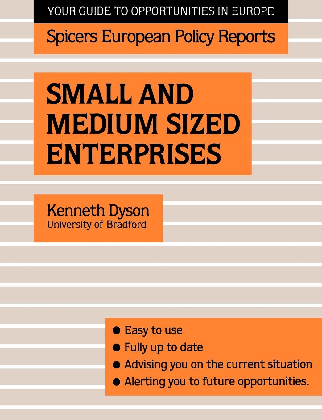 Vorderes Coverbild Small and Medium Sized Enterprises