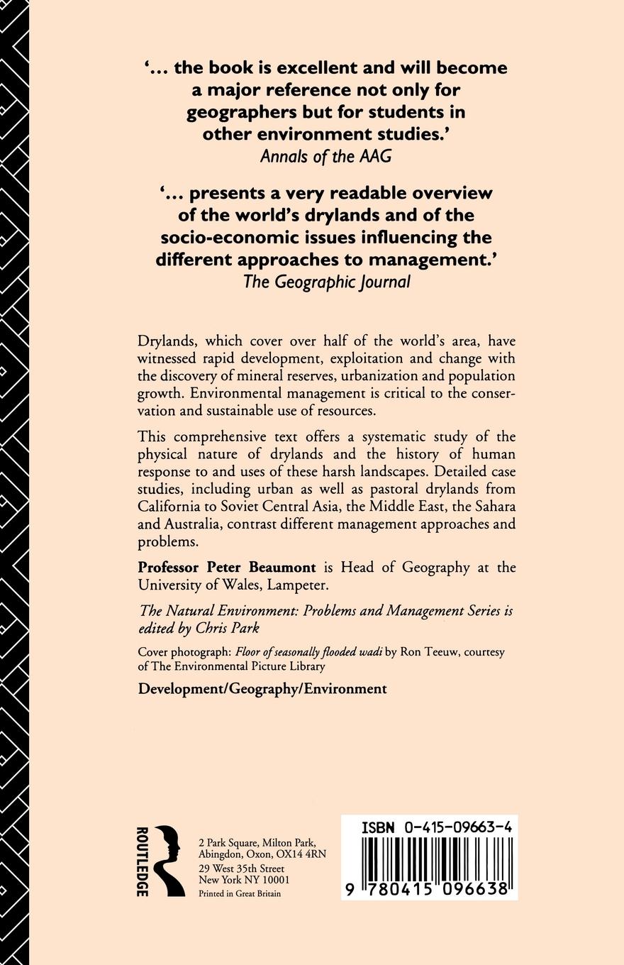 Rückseitencover Drylands