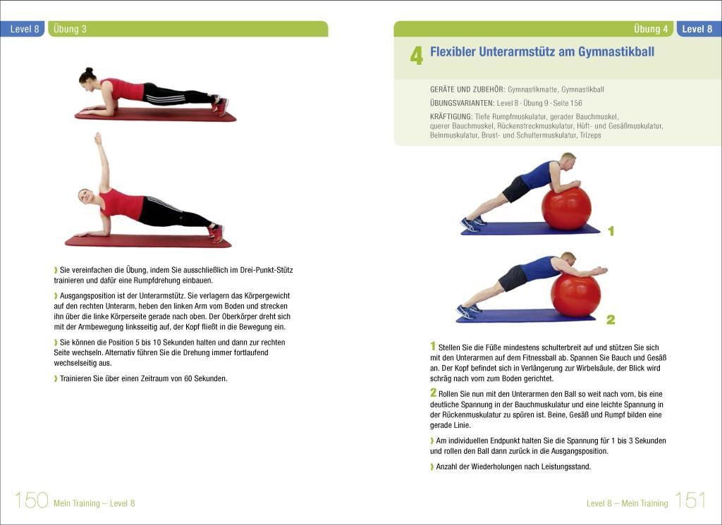 Beispielinhalt (Bild) Tiefenmuskulatur Training
