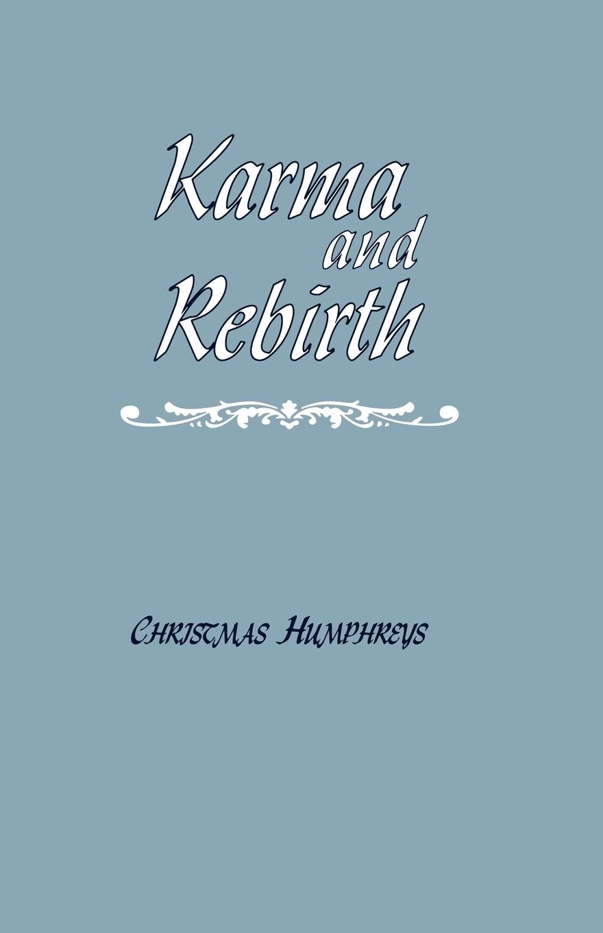 Vorderes Coverbild Karma and Rebirth